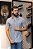 Camisa Slim Masculina Individual Manga Curta - Imagem 5