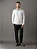 Camisa Calvin Klein Branca Manga Longa Classica - Imagem 4