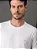 Camiseta Masculina Básica em Meia Malha Calvin Klein Branco - Imagem 3