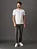 Camiseta Masculina Básica em Meia Malha Calvin Klein Branco - Imagem 4