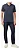Polo Calvin Klein Masculina Premium Marinho - Imagem 3