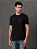 Camiseta Masculina Básica Estampa Logo Reissue No Peito Calvin Klein Jeans Preto - Imagem 1