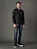 Camisa de Manga Longa Masculina Regular Estampa Ck Bordada Calvin Klein Preto - Imagem 3