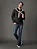 Camisa de Manga Longa Masculina Regular Estampa Ck Bordada Calvin Klein Preto - Imagem 5