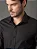 Camisa de Manga Longa Masculina Regular Estampa Ck Bordada Calvin Klein Preto - Imagem 2