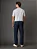 Calça Jeans Masculina Reta Cintura Média Calvin Klein Azul Marinho - Imagem 2