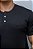 Camiseta Aramis Gola Portuguesa Tricot Preto - Imagem 2