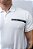 Polo Masculina Palito Calvin Klein Branco - Imagem 2
