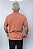 Polo Basico Comfort Masculina Individual Laranja Claro - Imagem 3