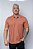 Polo Basico Comfort Masculina Individual Laranja Claro - Imagem 1
