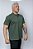 Polo Basico Comfort Masculina Individual Verde Militar - Imagem 3