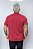 Polo Basico Comfort Masculina Individual Vermelho Escuro - Imagem 4