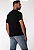 Camiseta Guess Bordado Pq Centro Preto - Imagem 3