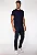 Camiseta Alto Relevo Guess Azul Marinho - Imagem 4