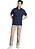 Polo Tommy Hilfiger Masculina 1985 Regular Azul Marinho - Imagem 1