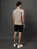 Camiseta Masculina Embossed Color Calvin Klein Caqui Medio - Imagem 4