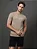 Camiseta Masculina Embossed Color Calvin Klein Caqui Medio - Imagem 2