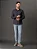Camisa Masculina Slim Dark Check Calvin Klein Jeans Preto - Imagem 3