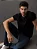 Camiseta Calvin Klein Jeans Masculina Ck Bordado Preto - Imagem 3