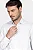 Camisa Aramis Slim Xadrez Clássico Branco Com Vermelho - Imagem 2