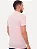 Camiseta Tommy Hilfiger Masculina Essential Rosa Claro - Imagem 3