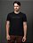 CAMISETA MC CK MASC EMBOSSED COLOR PRETO - Imagem 1