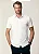 Camisa Individual Slim Manga Curta Masculina  Branca - Imagem 1
