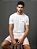 Camiseta Masculina Algodão Egípcio Calvin Klein Branco - Imagem 4