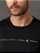 Camiseta Calvin Klein Masculina Meia Malha Logo Preto - Imagem 2