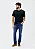 Calça Jeans Masculina Skinny Soft Touch Azul - Imagem 4
