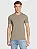 Camiseta Guess Masculina Bege Triangulo - Imagem 3
