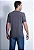 Camiseta Masculina Silk Relevo Guess Grafite - Imagem 4