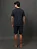 Camiseta Masculina Meia Malha Calvin Klein Underwear Marinho - Imagem 3