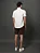 Camisa Masculina Espinha de Peixe Calvin Klein Off White - Imagem 3