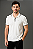 Polo Calvin Klein Jeans Listras Peitilho Off White - Imagem 1