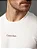 Camiseta Masculina Meia Malha Linen Calvin Klein Underwear Off White - Imagem 2