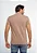 Polo Calvin Klein Slim Fit Logo Ck Caqui - Imagem 4