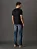 Camiseta Masculina Pima Manga Curta Calvin Klein Preto - Imagem 6