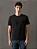 Camiseta Masculina Pima Manga Curta Calvin Klein Preto - Imagem 5