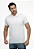 Camisa Polo Calvin Klein Slim Fit Logo Punho Branco - Imagem 5