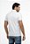 Camisa Polo Calvin Klein Slim Fit Logo Punho Branco - Imagem 2