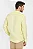 Camisa Manga Longa Slim em Linho Irlandês Amarelo Medio - Imagem 5