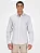 Camisa Calvin Klein Masculina Micro Listrado Azul Claro - Imagem 4