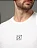Camiseta Masculina Rubber Patch Calvin Klein Branco - Imagem 4