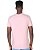 Camiseta Calvin Klein Masculina Meia Malha CK Rosa Claro - Imagem 3