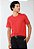 Camiseta Masculina Calvin Klein Nano Logo Vermelha - Imagem 4