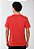 Camiseta Masculina Calvin Klein Nano Logo Vermelha - Imagem 3