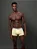 Cueca Calvin Klein Low Rise Trunk Cotton Ck Reveillon Amarelo Ouro - Imagem 5