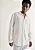 Camisa Linho Branco Hering Masculina - Imagem 1