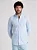 Camisa Tommy Hilfiger Masculina Regular Azul Claro - Imagem 3